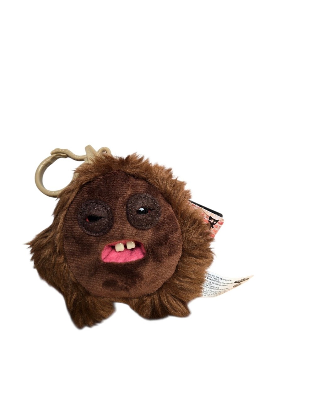 Fuggler Ugly Monster Keychain Or Backpack Clip NWT
